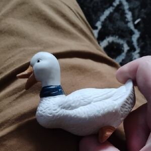 Ceramic Duck Figurine